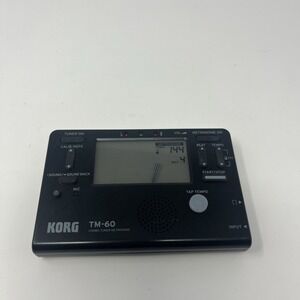 Korg TM-60 Combo Tuner Metronome Band & Orchestra Instruments Piano Guitar